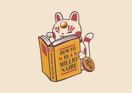 Maneki-Neko How to be a Millionaire Cat