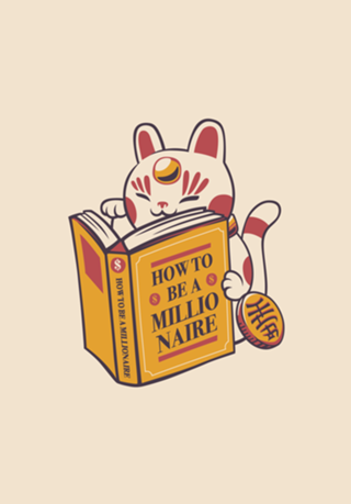 Maneki-Neko How to be a Millionaire Cat