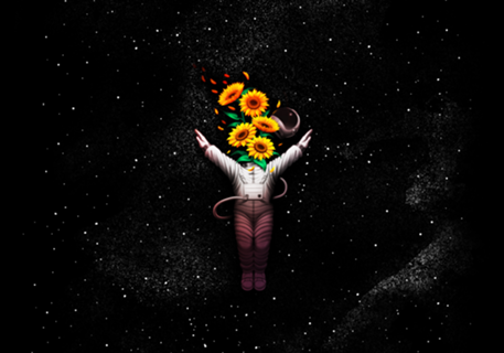 Gravity Tobe Fonseca Sun Salutation Astronaut