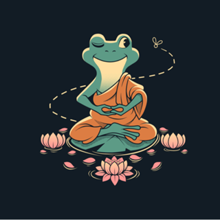 Meditation Frog