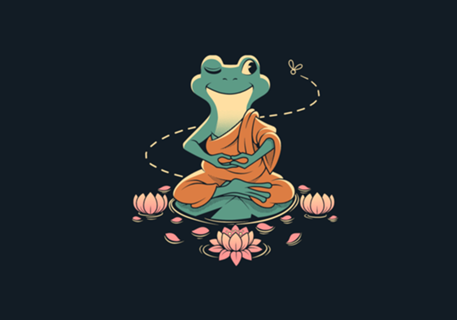 Meditation Frog