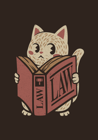 I'm not a cat, I'm a lawyer
