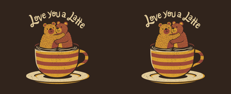 I Love You a Latte Bears Valentine