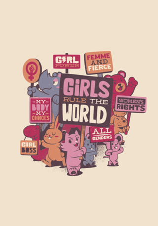 Girl Power Feminist Classic