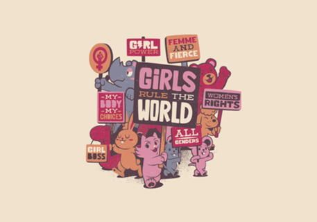 Girl Power Feminist Classic