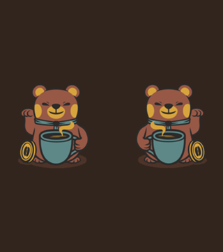 Bear Coffee Manekineko