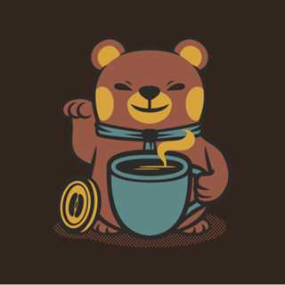 Bear Coffee Manekineko