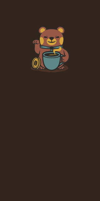 Bear Coffee Manekineko