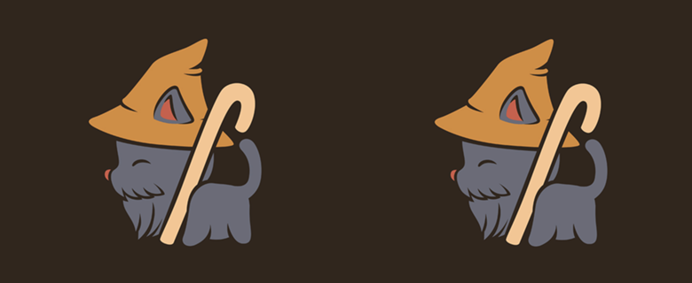 Mage Wizard Cat Witch