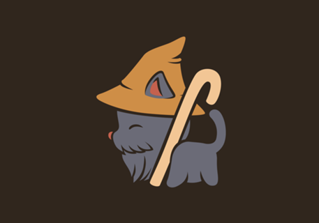 Mage Wizard Cat Witch