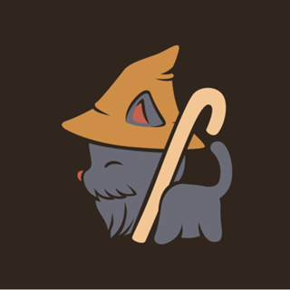 Mage Wizard Cat Witch