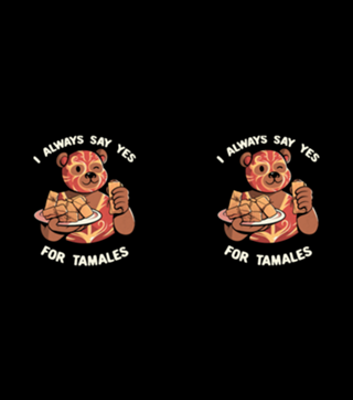 Luchador Mexican Bear Tamales Time!