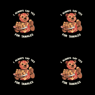 Luchador Mexican Bear Tamales Time!