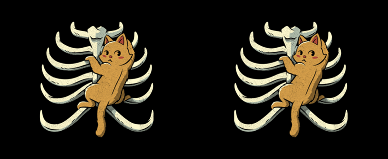 Cat Ribs Love