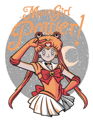 Girl Anime Shoujo Power Hero