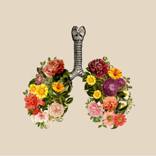 Breathing Spring Flower Lungs