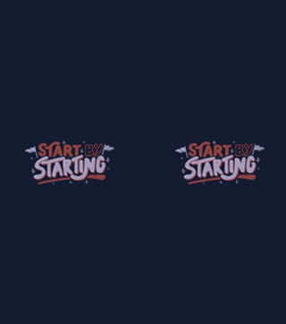 Start By Starting