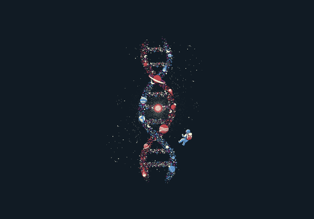 DNA Astronaut Galaxy We Are Stardust
