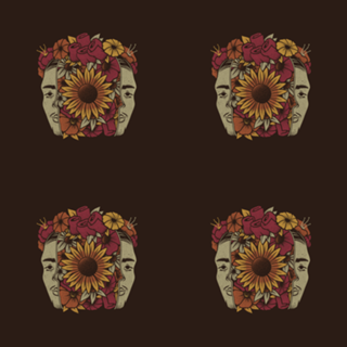 Frida Kahlo Head Flowers