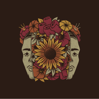 Frida Kahlo Head Flowers