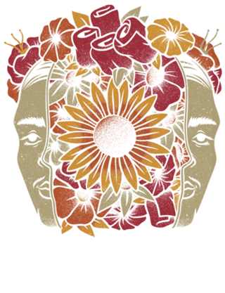 Frida Kahlo Head Flowers