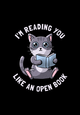 I'm Reading You Like An Open Book