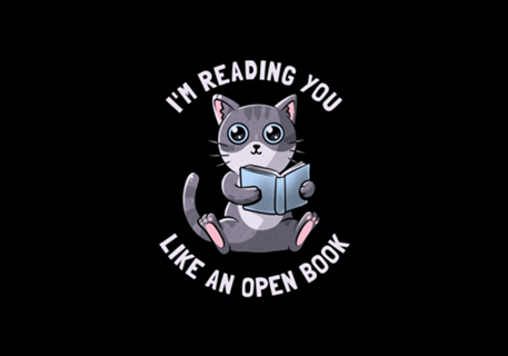 I'm Reading You Like An Open Book