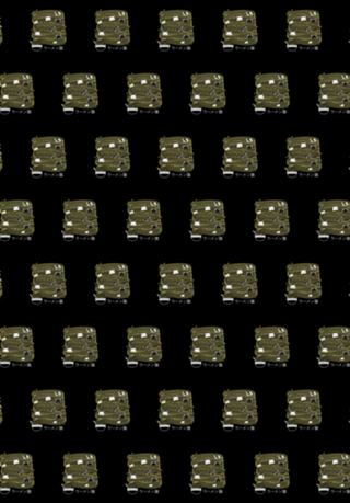 Ramen Lines Minimalist Cat Square
