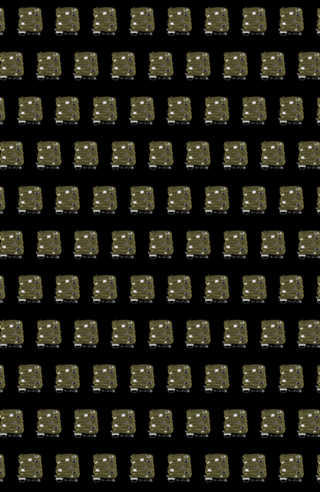 Ramen Lines Minimalist Cat Square