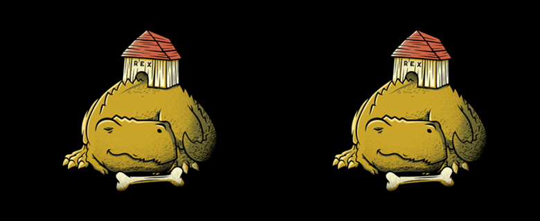 Rex Dog Dinosaur T-Rex Jurassic