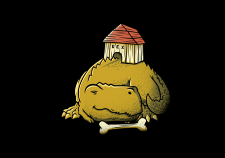 Rex Dog Dinosaur T-Rex Jurassic