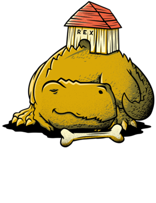Rex Dog Dinosaur T-Rex Jurassic