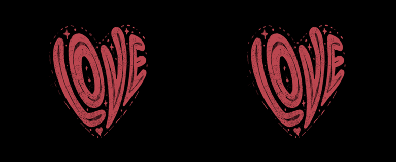 Love in a Heart Shape