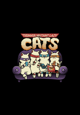 The Teenage Mutant Lazy Cats