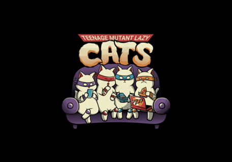 The Teenage Mutant Lazy Cats