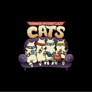 The Teenage Mutant Lazy Cats