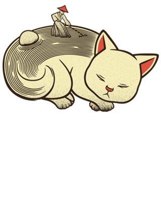 Zen Cat Zen Garden