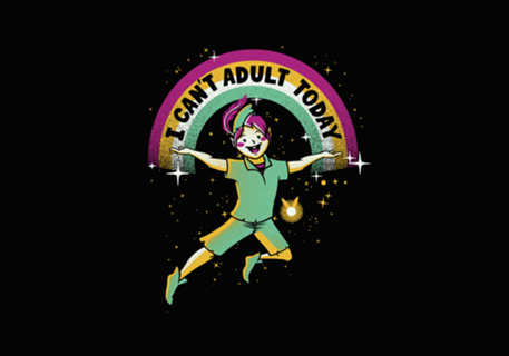 I Can't Adult Today Light Tone