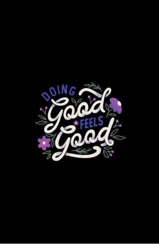 Doing Good Feels Good