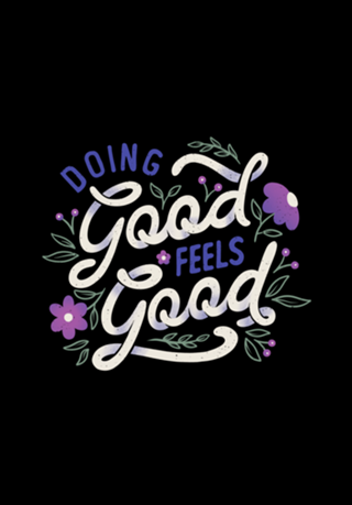 Doing Good Feels Good