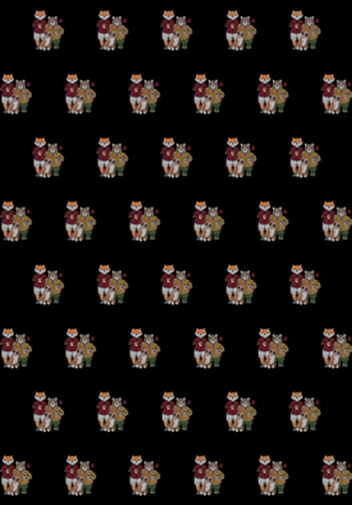 Fox Bear Boxer Coffee Valentines