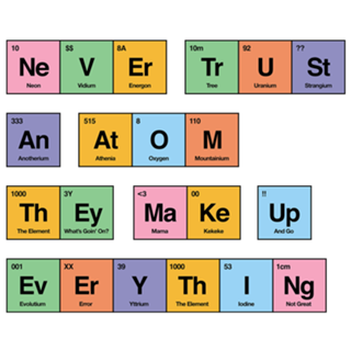 Never trust an atom they make up everything