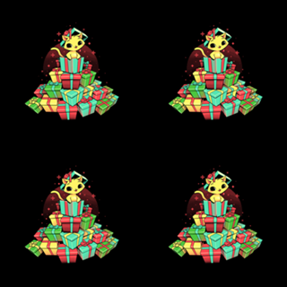 Tons of Xmas Gifts Black