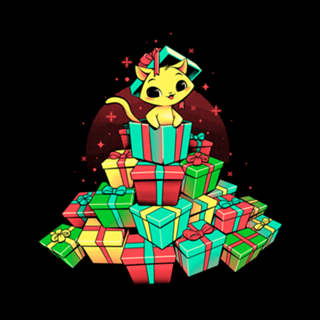 Tons of Xmas Gifts Black