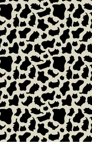 Cow Pattern Cat