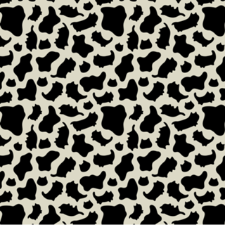 Cow Pattern Cat