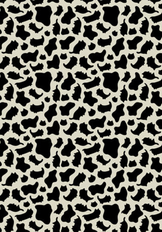 Cow Pattern Cat