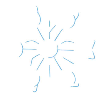 Snowflake Cat Winter