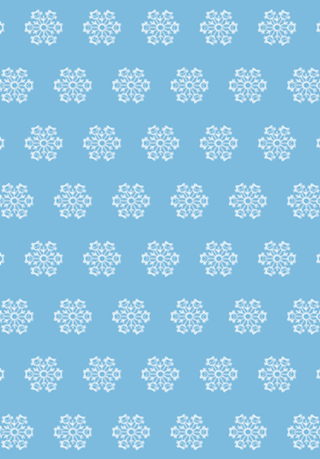 Snowflake Cat Winter