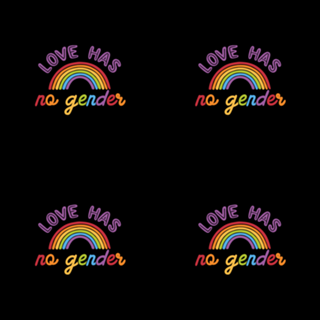 Love Has No Gender Rainbow